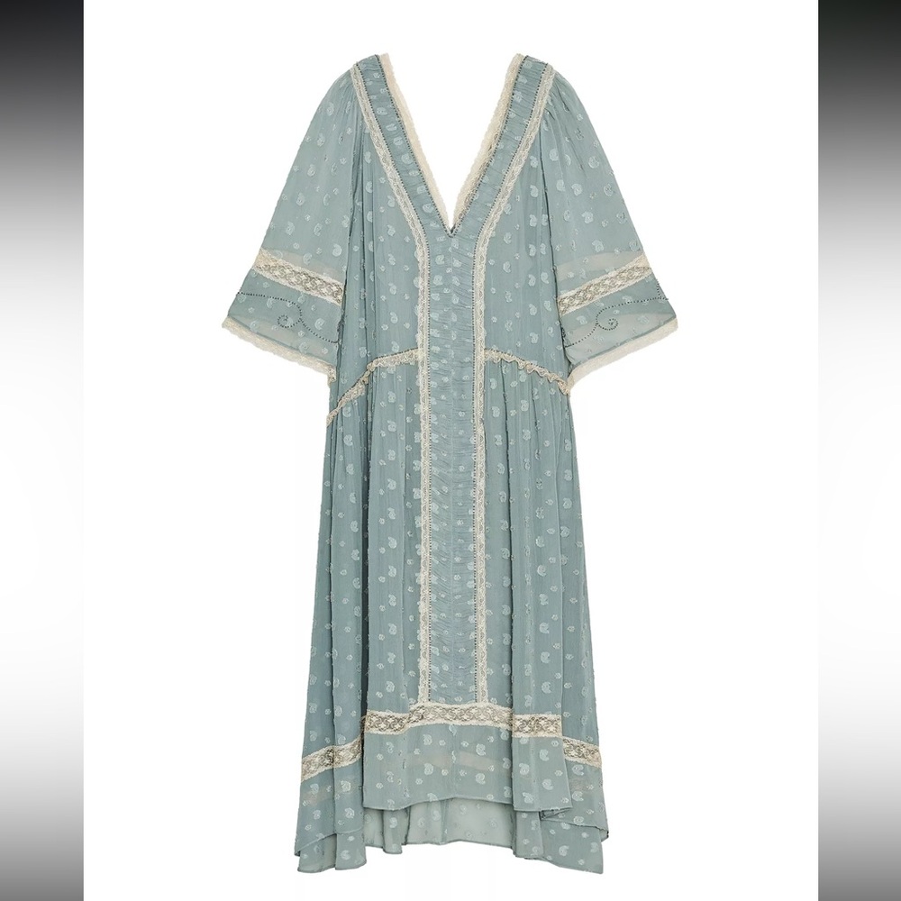 🆕 Zara ZW Collection Romantic Midi Dress